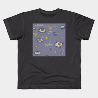 electric eyes are everywhere Kids T-Shirt
